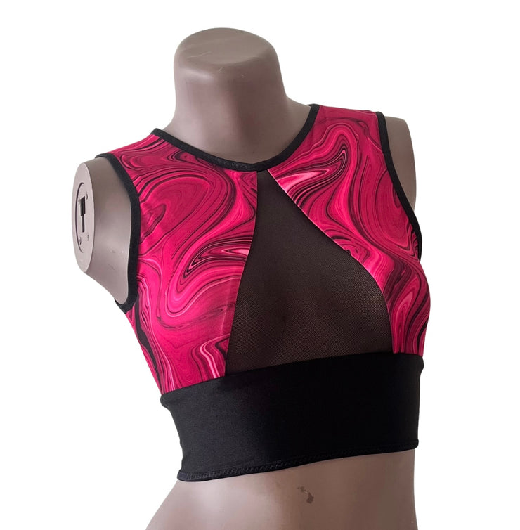 Mesh Sports Bra