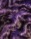 PRE-SALE Zahra Oversized Fur Tote Bag (Purple and Black)